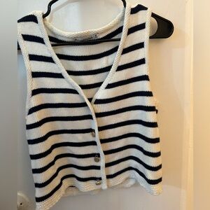 Abercrombie & Fitch Striped sweater Vest